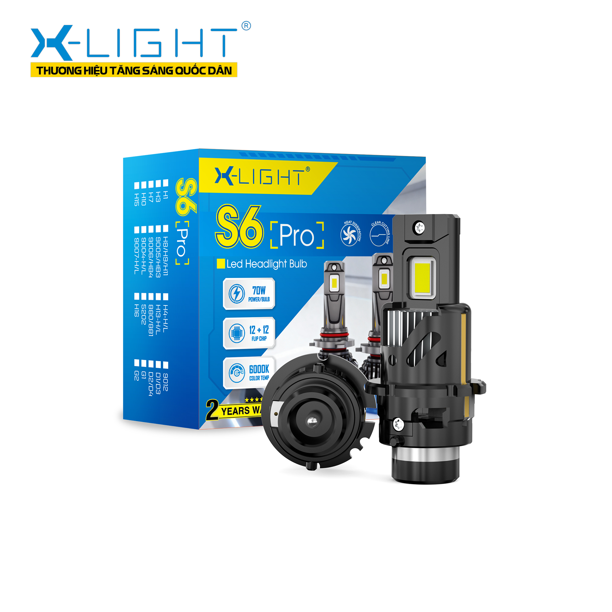 BÓNG LED X-LIGHT S6 PRO V2